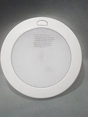 Interior LED light W/Switch 10” Dia 10-30V, 6Watt