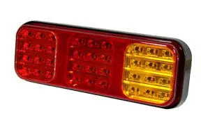 [CRL280LEDB] LED Rear Combo 9-33V 284x100x37mm Red Amber Truck Trailers Taillight