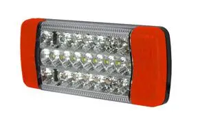 [CRL220LED] LED Light Combo Stop Tail Light 9-33V 222x96x34mm Cable 0.5m Truck Caravan